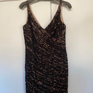 Carmen Valvo Lace Dress